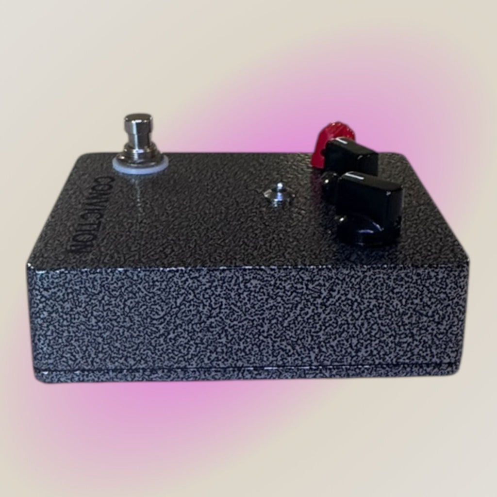 Roma Devices Hand-Built Conviction Overdrive Guitar Pedal - Industrial Metal Grey (Brand New)