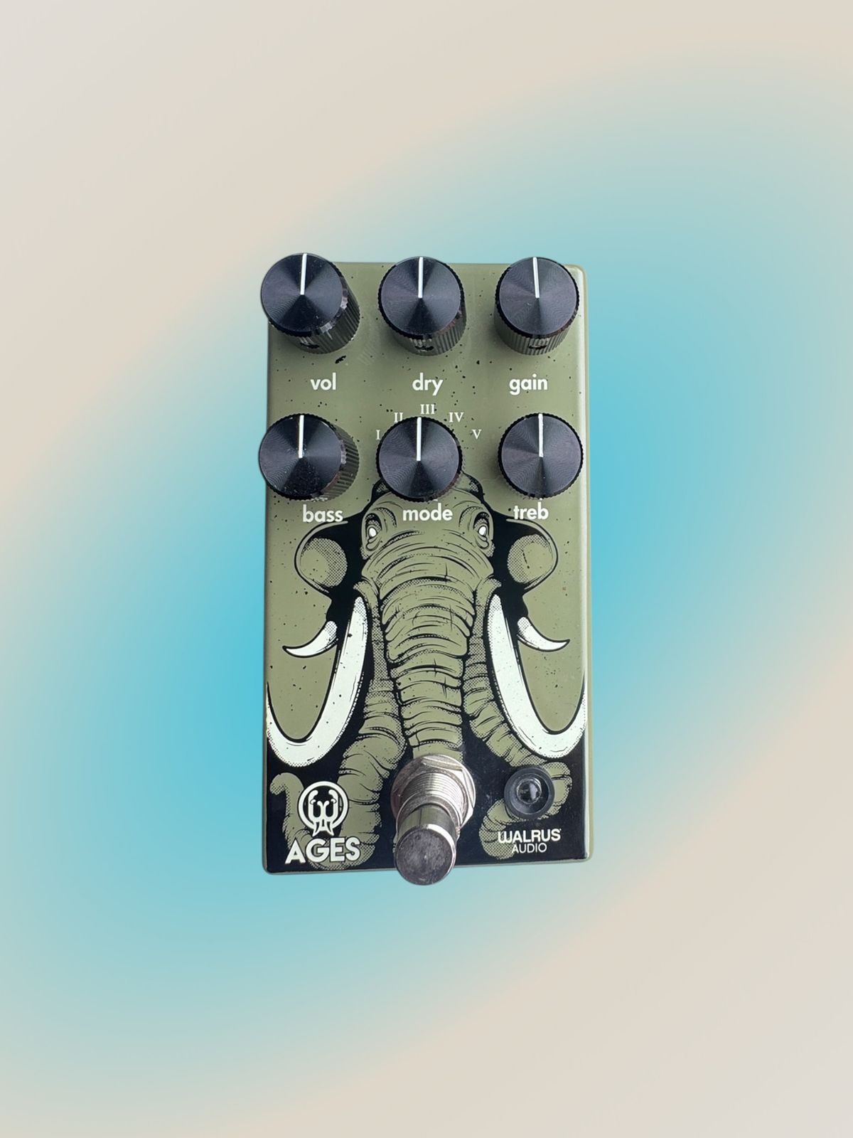 Walrus Audio Ages 5-state Overdrive Pedal - Dark Green (Certified Pre-Owned)