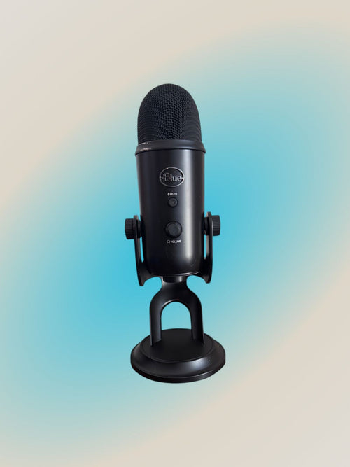 Blue Microphones Yeti Multi-pattern USB Condenser Microphone - Blackout (Certified Pre-Owned)